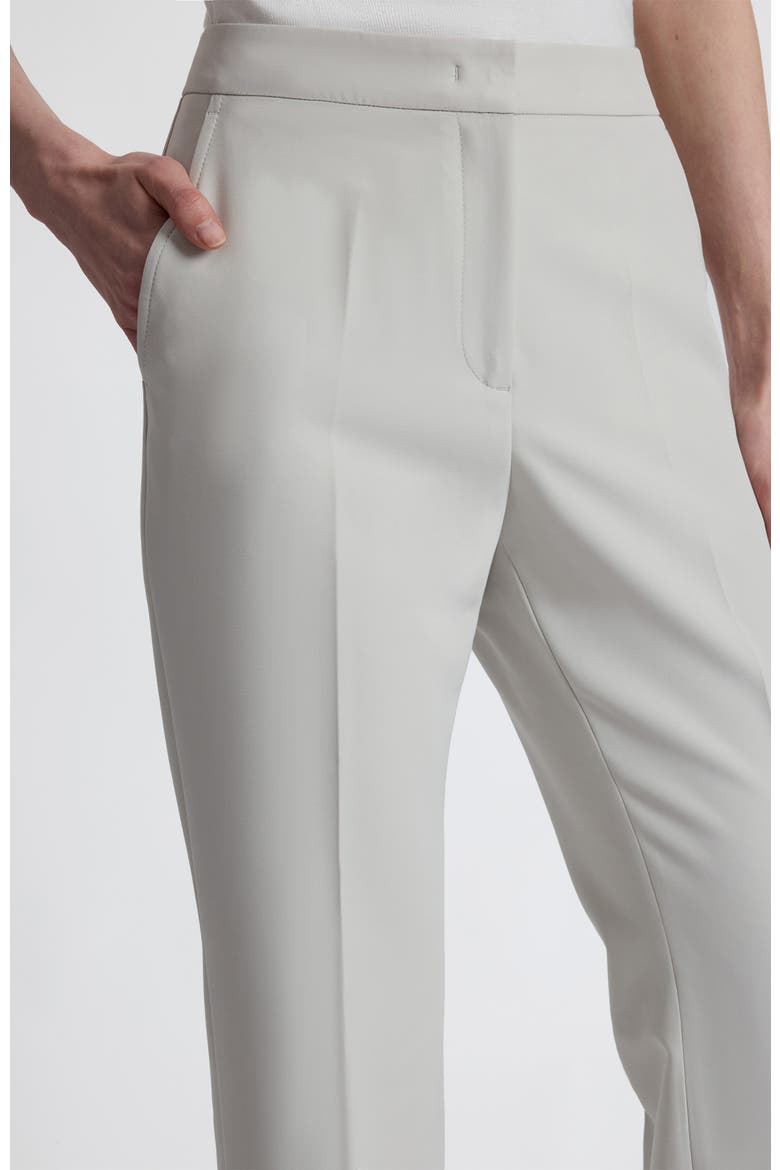 Bethany Flared Pant in Soft Stretch Crepe, Alternate, color, ASH