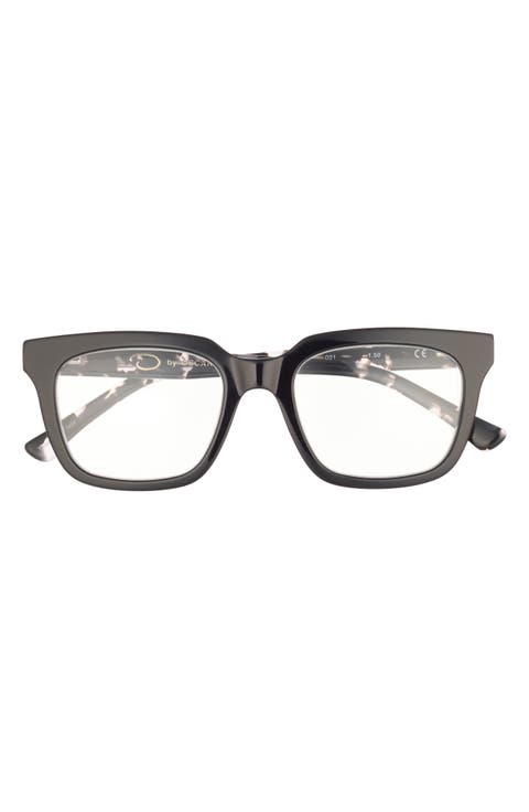 Chunky 51mm Square Optical Glasses