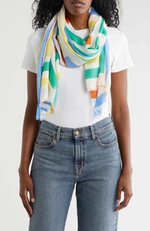 Abstract Print Scarf