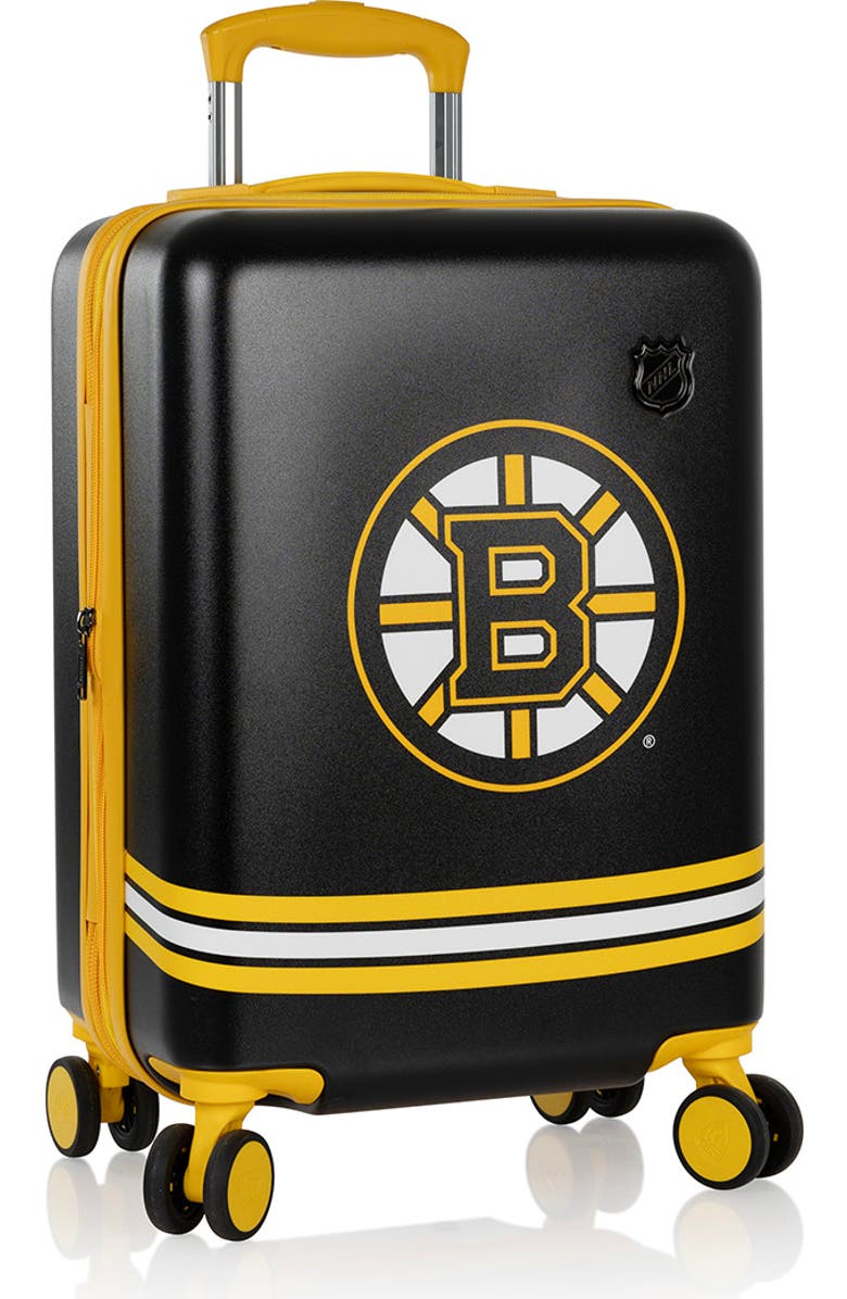 Heys NHL 21 Inch Luggage - Boston Bruins, Main, color, Black