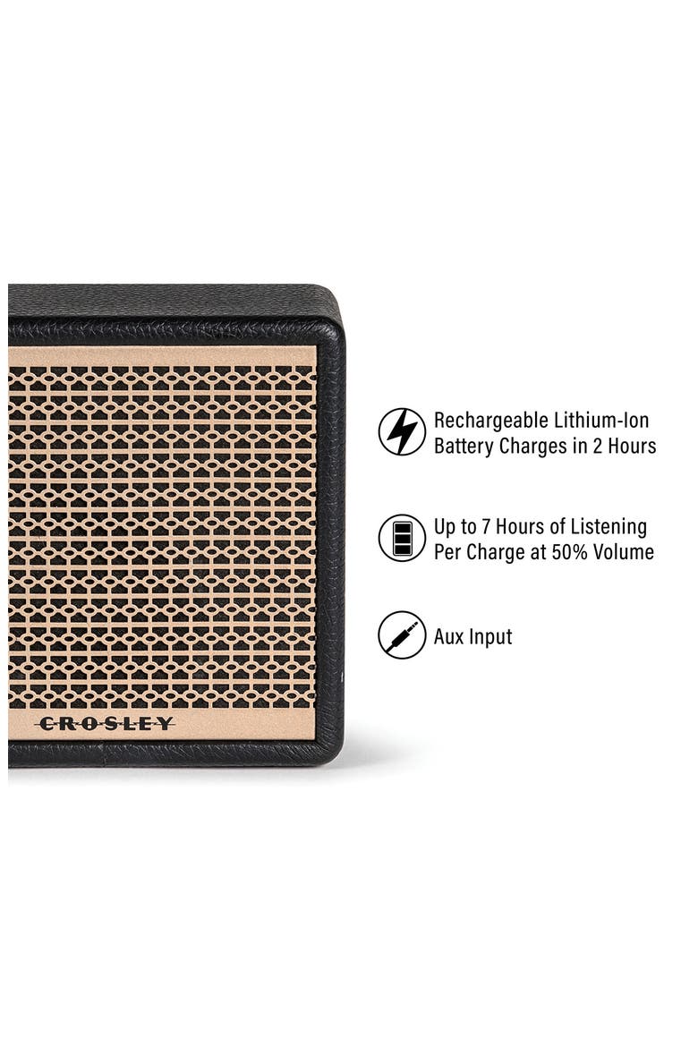 Montero Mini Bluetooth® Portable Speaker, Alternate, color, BLACK