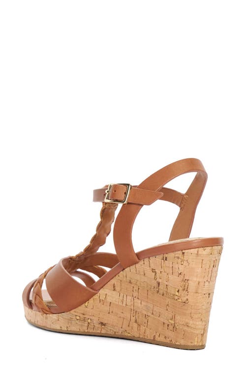 Dune London Koali Wedge Sandal In Tan
