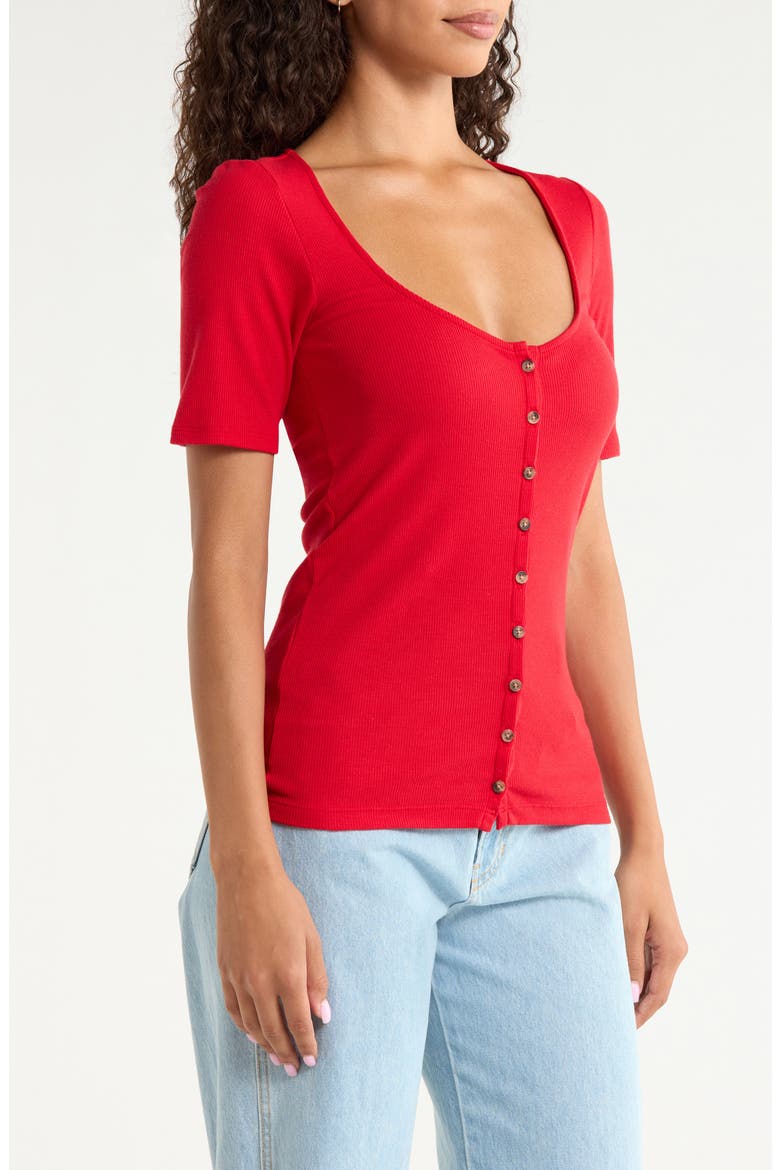 Featherweight Freestyle Button-Up Shirt, Alternate, color, TANGO RED