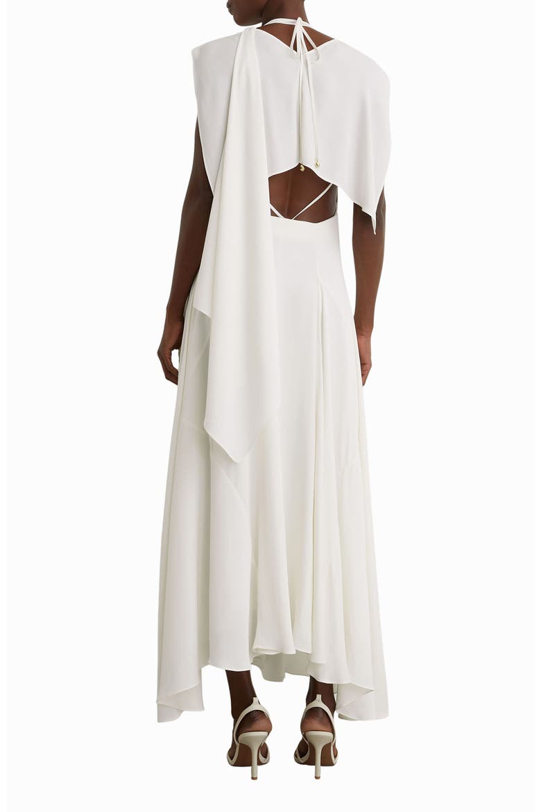 Evory Cape Maxi Dress, Alternate, color, IVORY