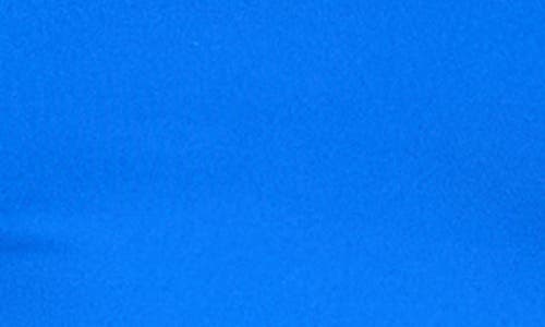 Susana Monaco Strapless Side Pleat Minidress In Sapphire