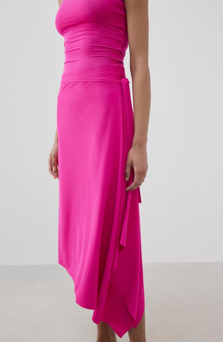 MANGO Asymmetric Midi Skirt, Alternate, color, 