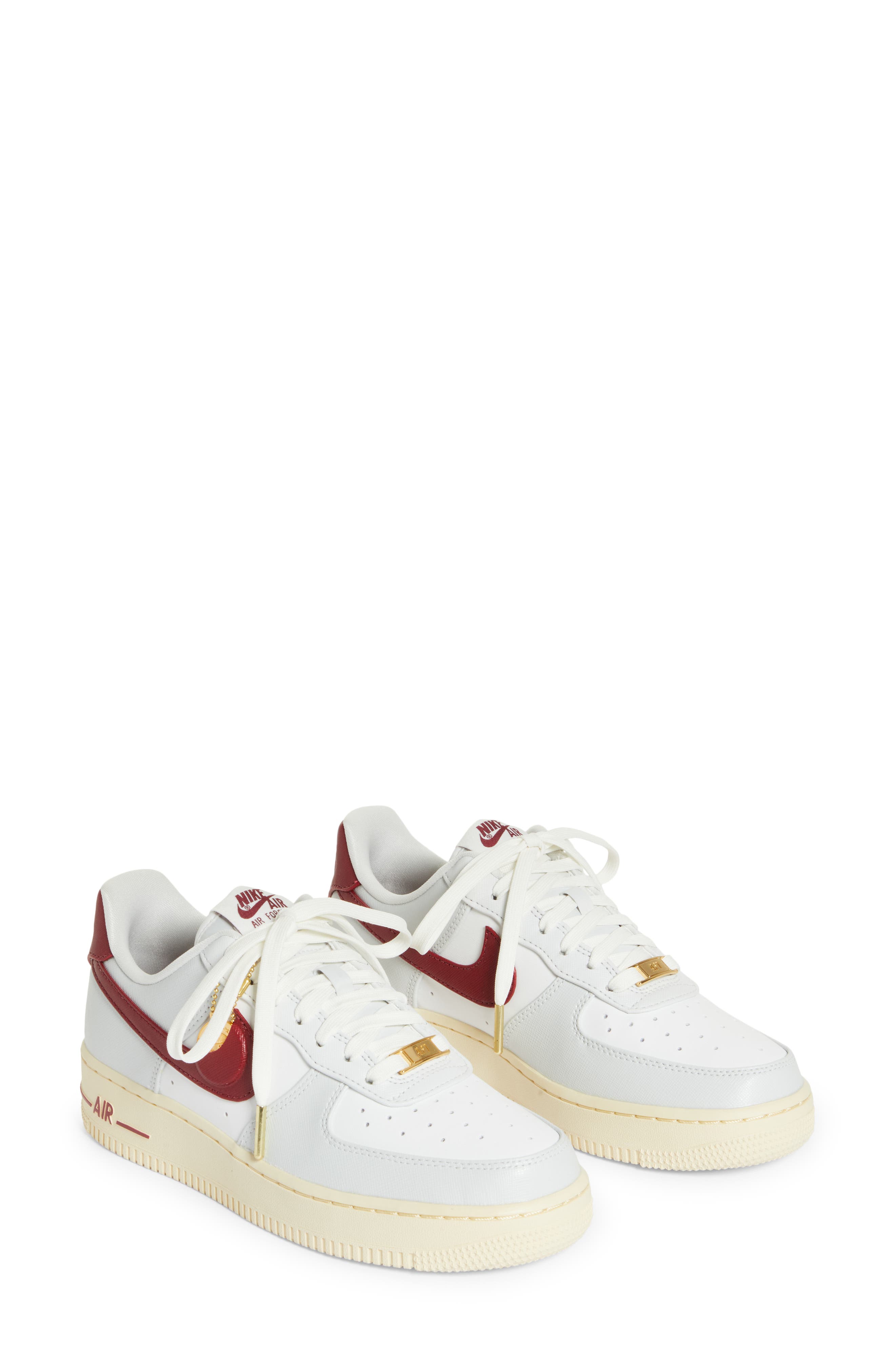 Nike Air Force 1 '07 SE 'Sisterhood Team Red' Sneaker, Main, color, 