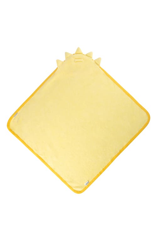 Stephen Joseph Kids' Hooded Bath Towel In Yellow
