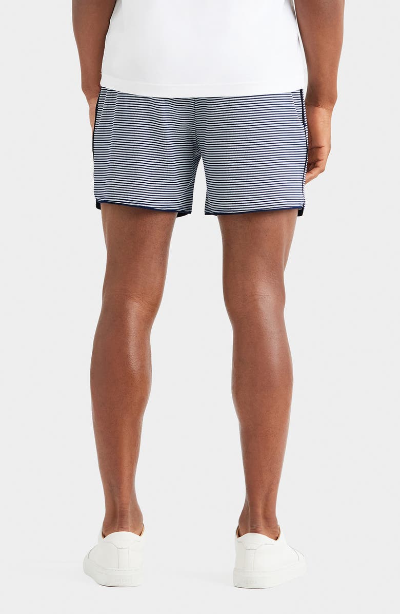Stripe Seersucker Shorts