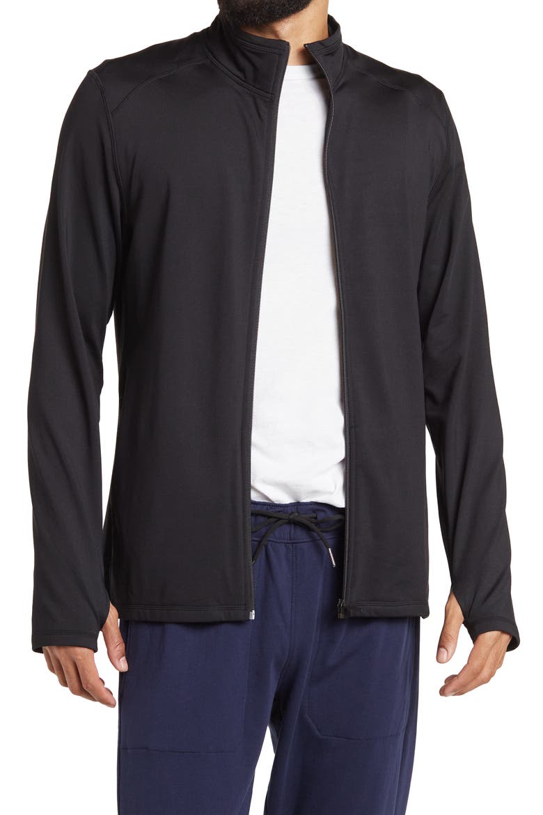 Traction Cold Weather Jacket, Main, color, BLACK