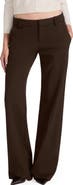 FRAME The Pixie Low Rise Wide Leg Trousers