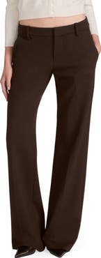 FRAME The Pixie Low Rise Wide Leg Trousers