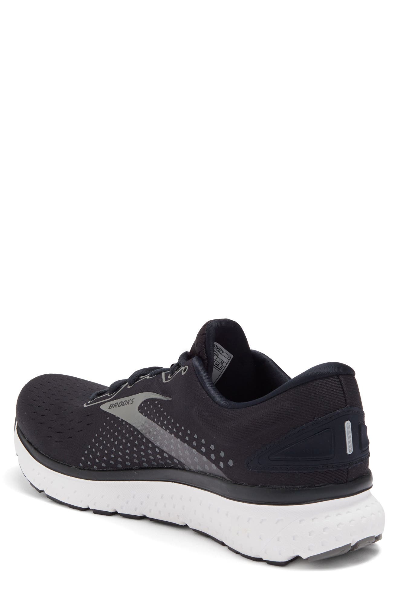 Glycerin 18 Running Shoe, Alternate, color, BLACK/PEWTER/WHITE