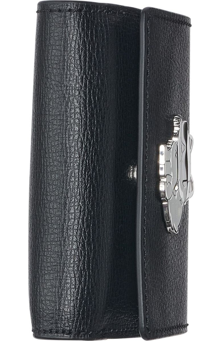 KARL LAGERFELD PARIS Wallet on a Chain, Alternate, color, White/Black 2