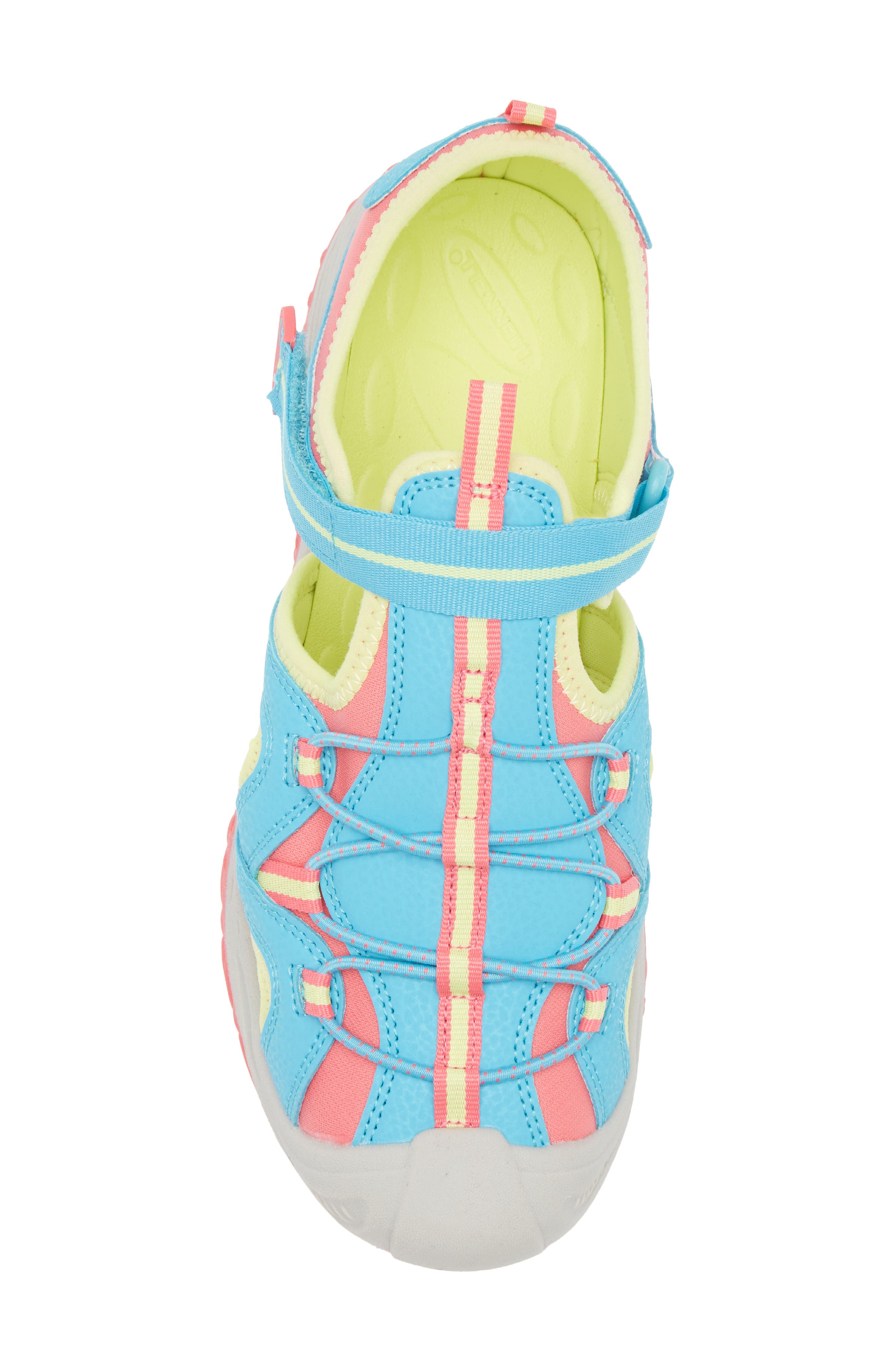 Merrell Kids' Hydro 2 Water Sandal, Alternate, color, Turquoise/ Coral