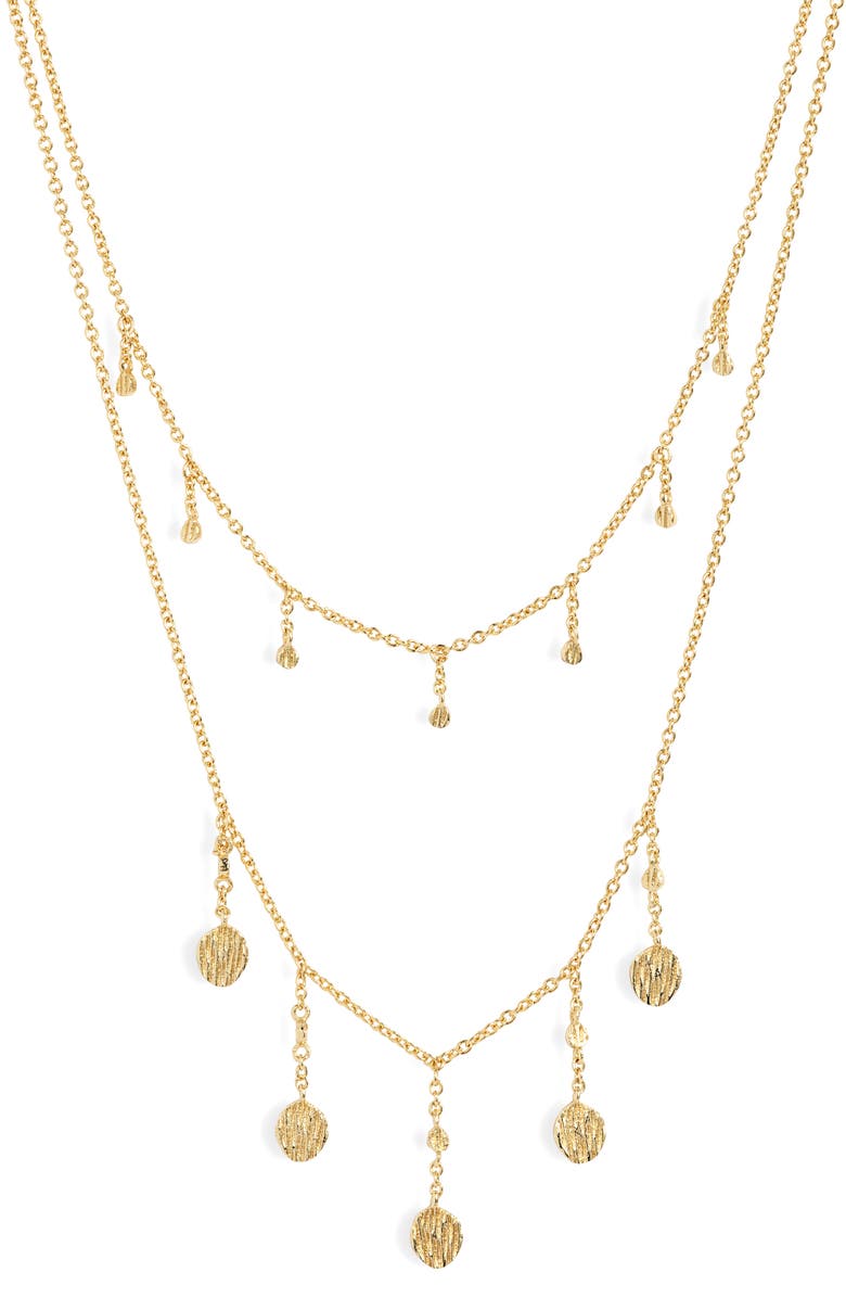 gorjana Stella Layered Necklace, Main, color, 