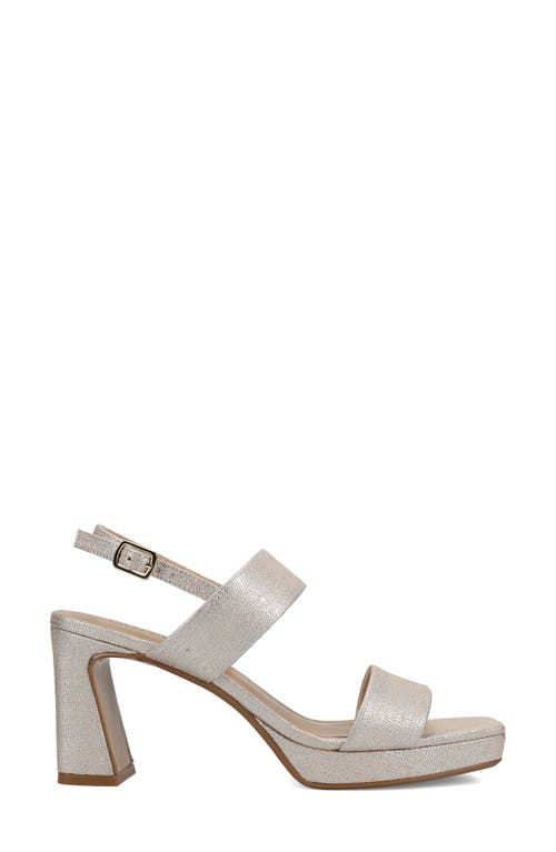 Vaneli Maida Slingback Platform Sandal In Perla