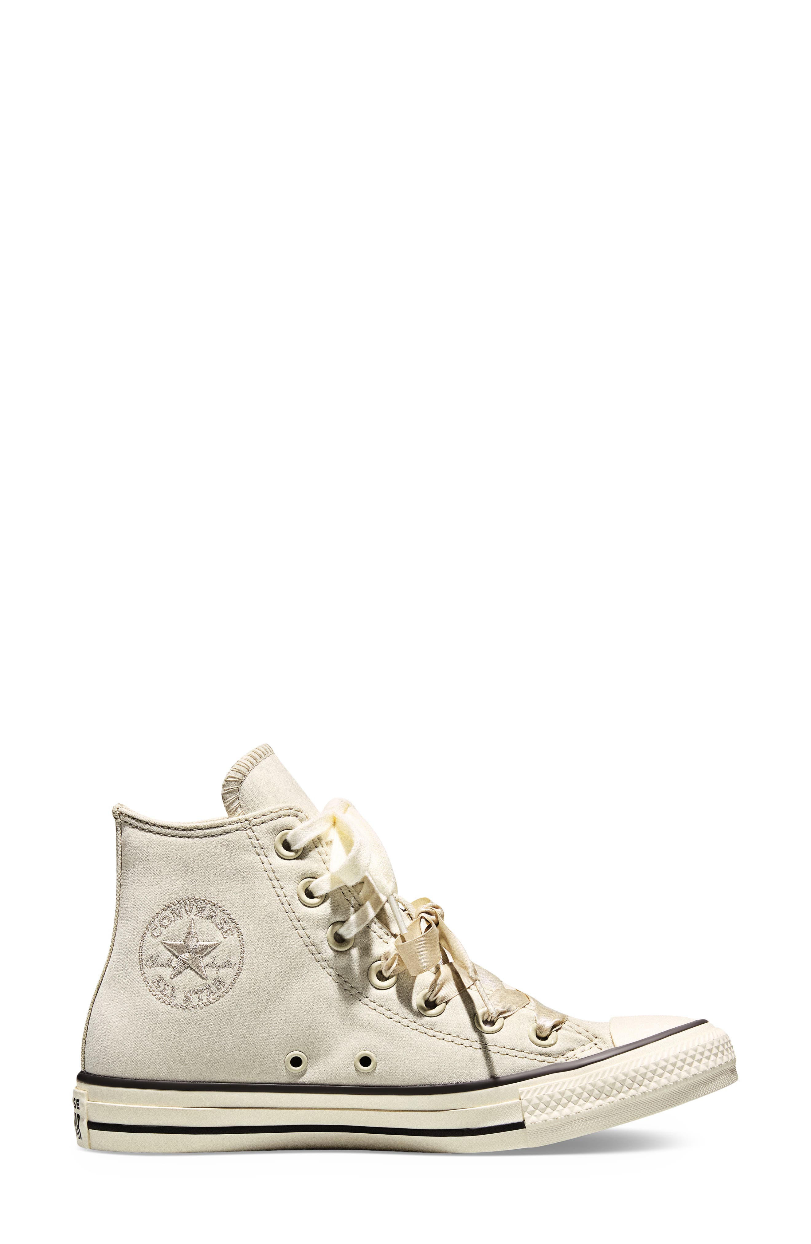 Converse Gender Inclusive Chuck Taylor All Star Peached High Top Sneaker, Alternate, color, Sage Smoke/ Egret/ Black