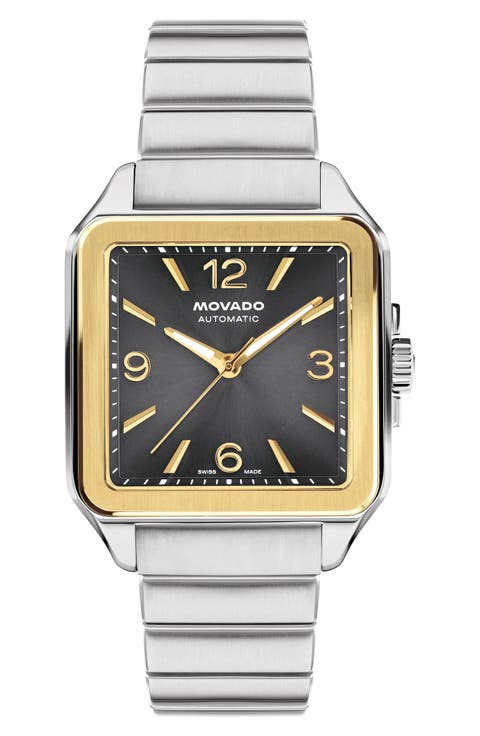 The Heritage 1917 Leather Strap Watch, 35mm x 45.2mm