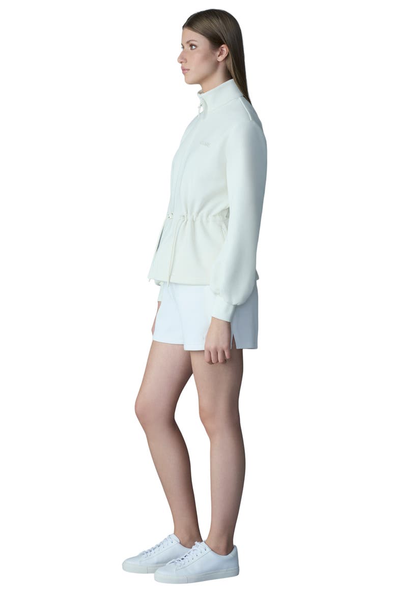 Finola Double Face Jersey Jacket, Alternate, color, CREAM