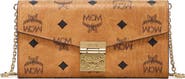 MCM Tracy Crossbody Wallet in Visetos