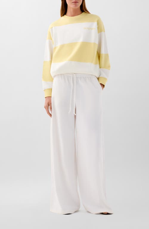 Scalpers Stripes Sweater In Yellow