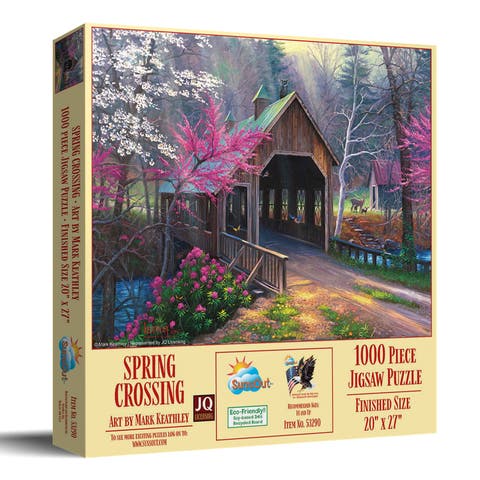 Spring Crossing 1000 piece Jigsaw Puzzle for Adults