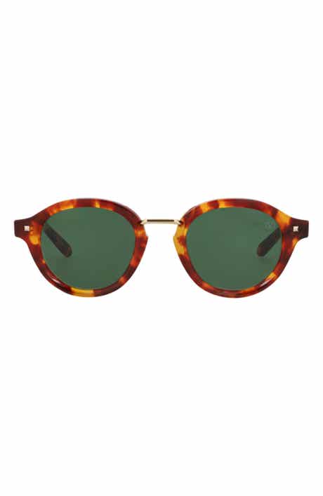 Valentino 46mm Round Sunglasses