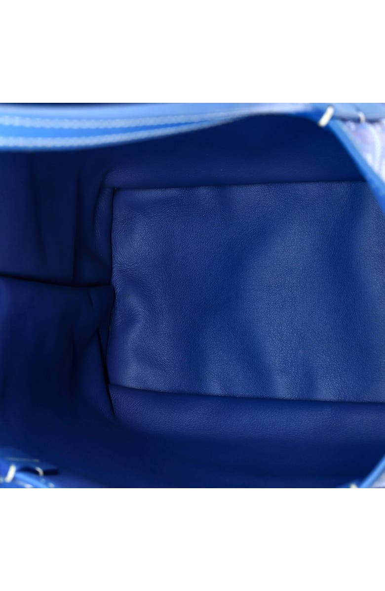 Pre-Owned Goyard Anjou Reversible Tote Coated Canvas Mini, Alternate, color, Blue