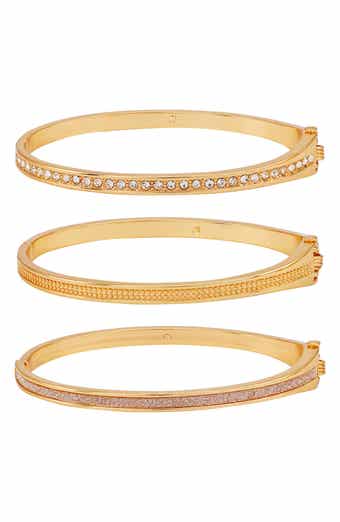 GUESS Set of 3 Hinge Bracelets