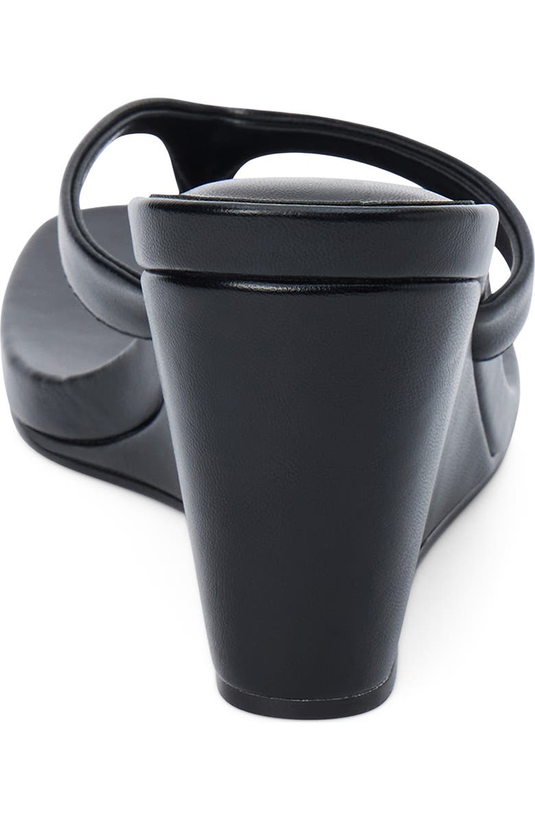 Coconuts by Matisse Murphy Wedge Sandal, Alternate, color, Black