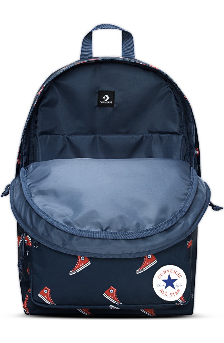 Converse Go 2 Backpack, Alternate, color, Converse Navy/ Converse Red