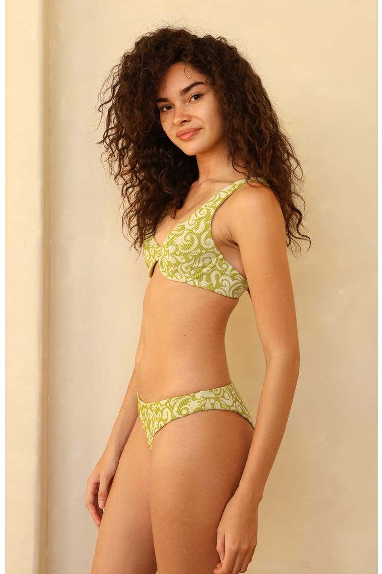 Sofia Underwire Bikini Top, Alternate, color, Twin Fin Matcha