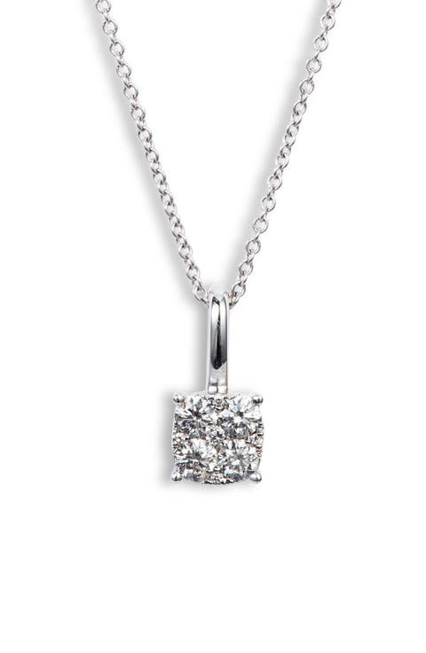 Mika Diamond Pavé Pendant Necklace (Nordstrom Exclusive)