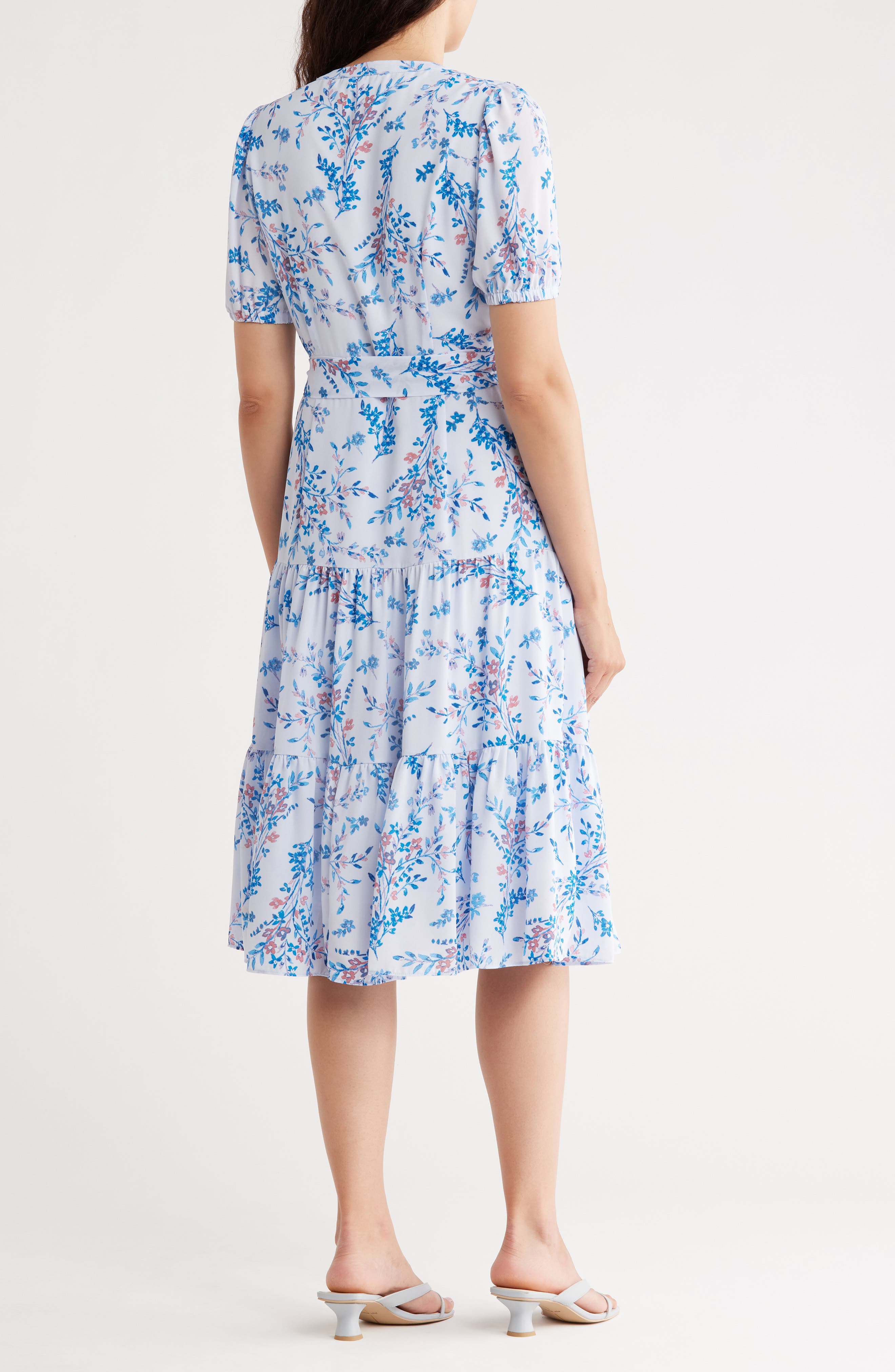 Floral Tiered Dress - image 2