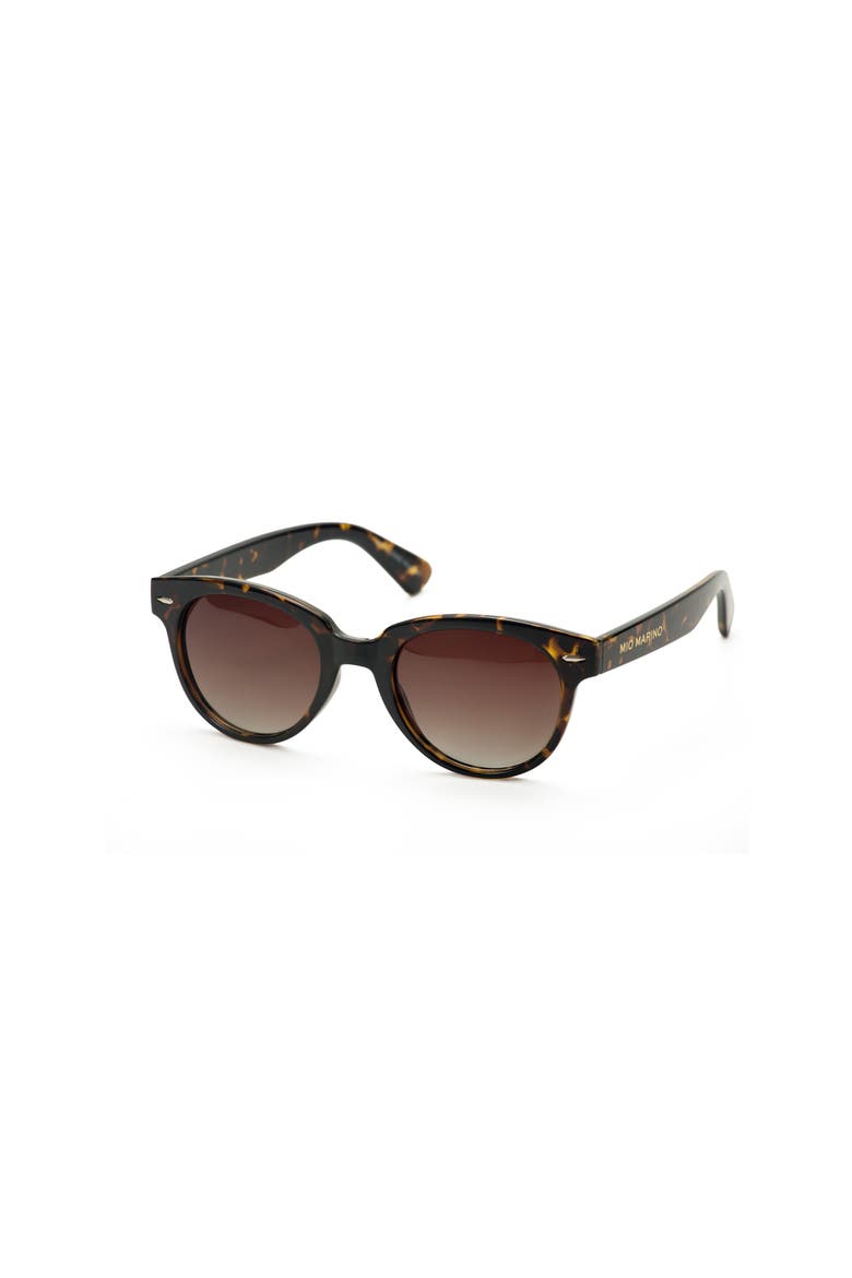 Polarized Vintage Square Sunglasses, Main, color, Sweet Brownie