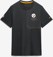 Nike Men's Nike Black Pittsburgh Steelers Sideline UV Dri-FIT Coaches Shirt