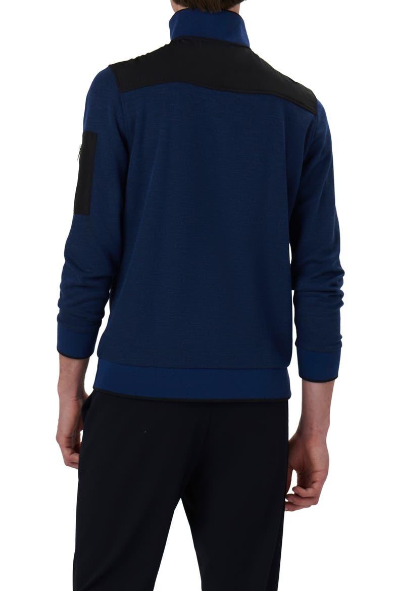 Quarter Zip Pullover, Alternate, color, NIGHT BLUE