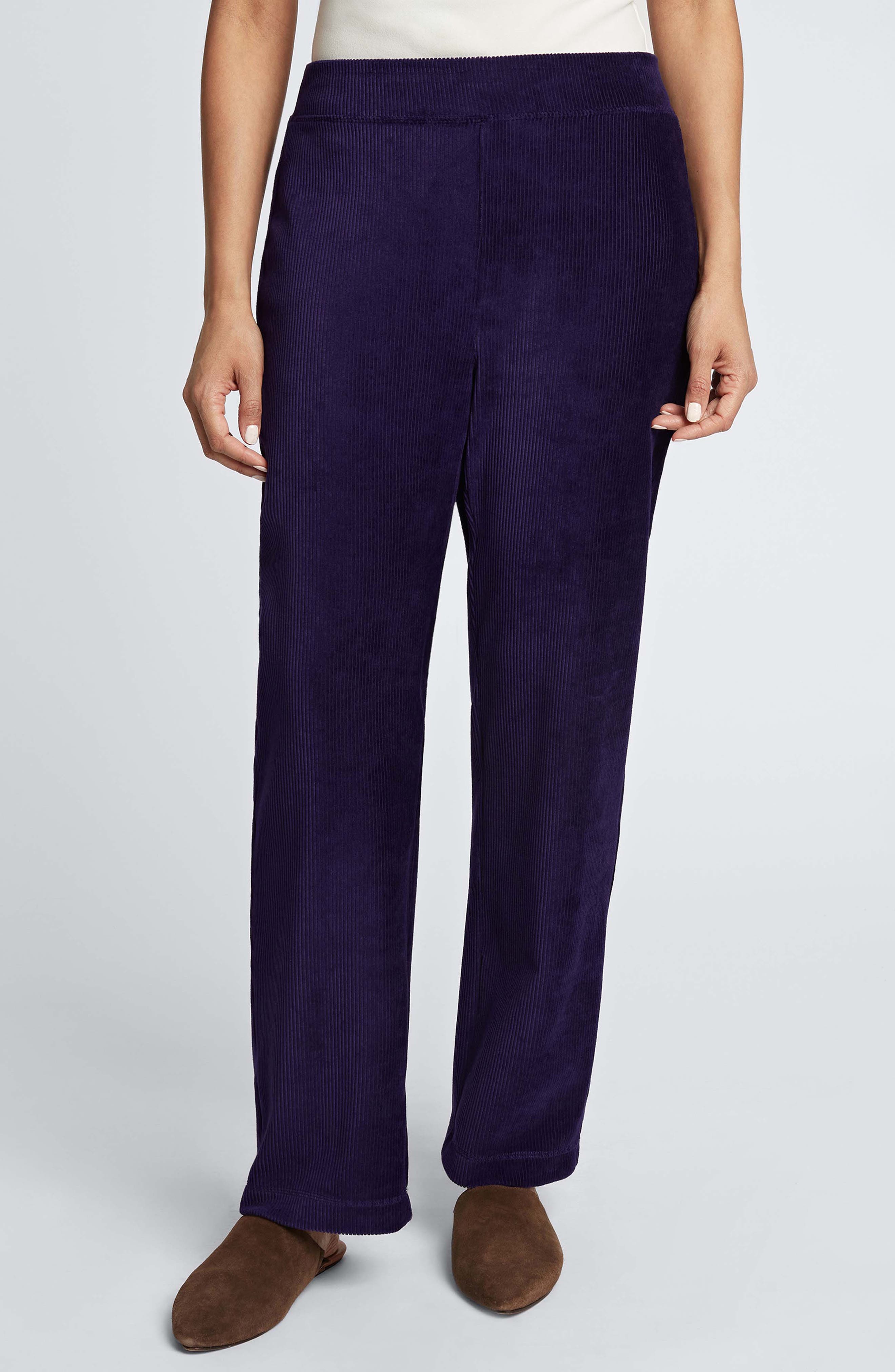 Foxcroft Caden Plush Corduroy Pants