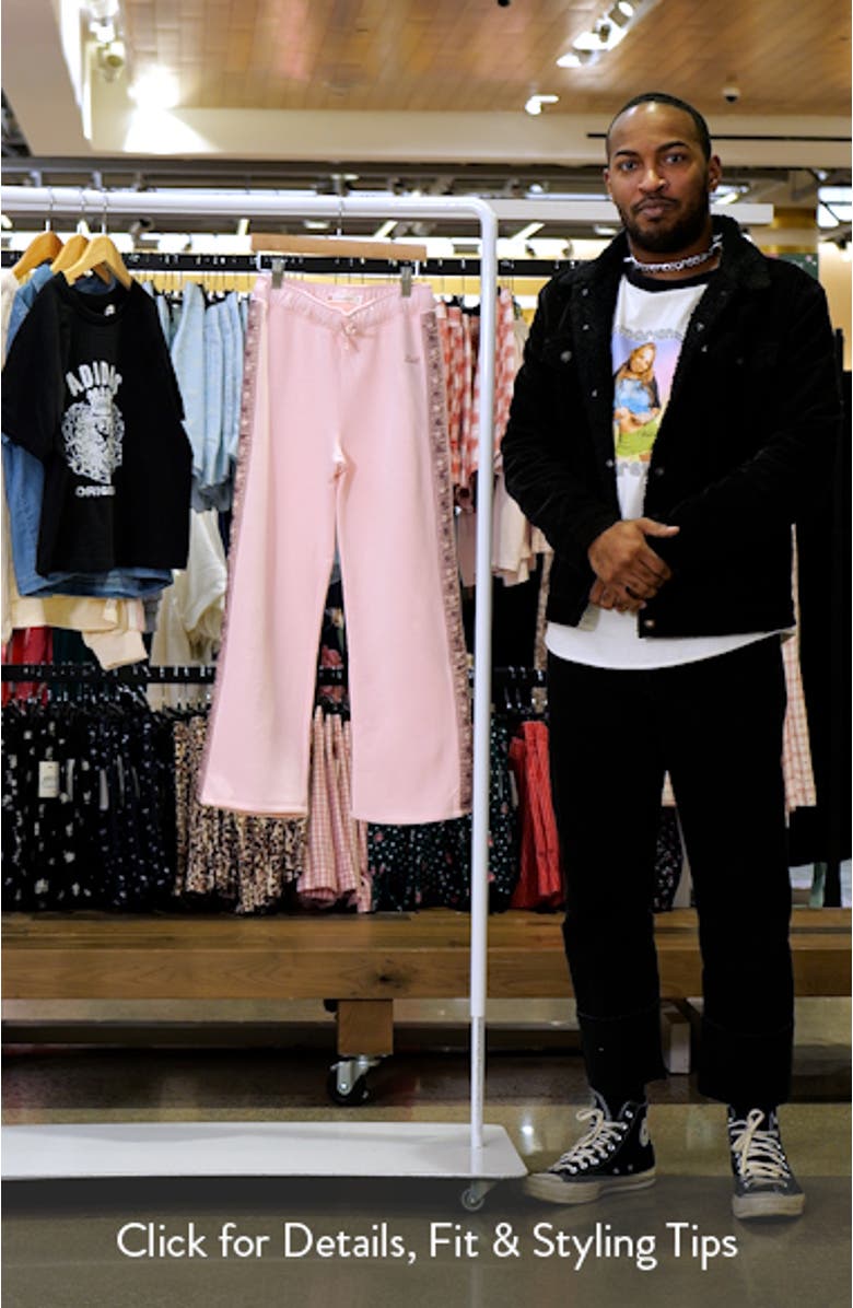 Kids
 Floral Stripe Wide Leg Pants, sales video thumbnail