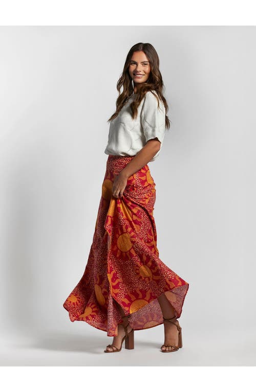 Tori Richard Sun Jacquard Soleil Sweater In Ivory