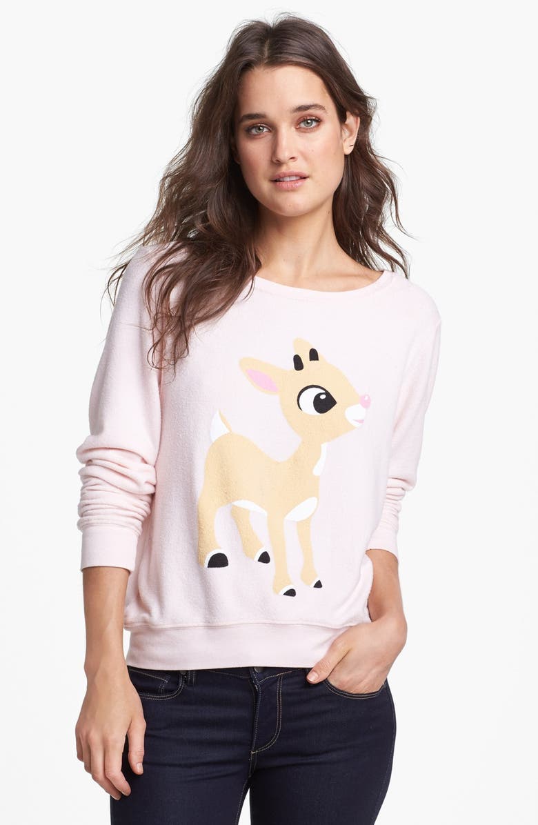 Wildfox 'Little Helper' Vintage Sweater, Main, color, 