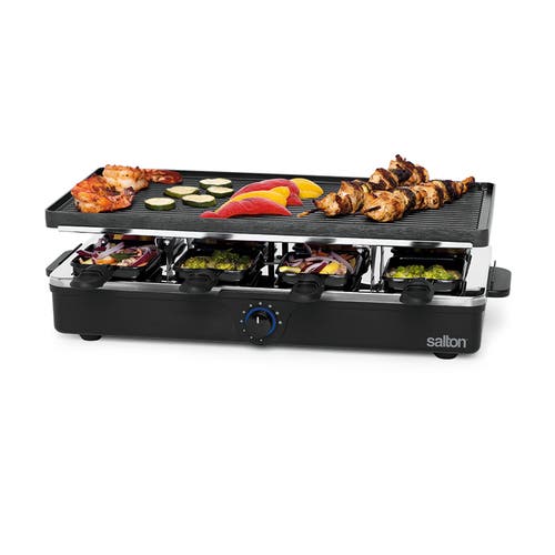 Salton 8 Person Raclette Indoor in Black  product