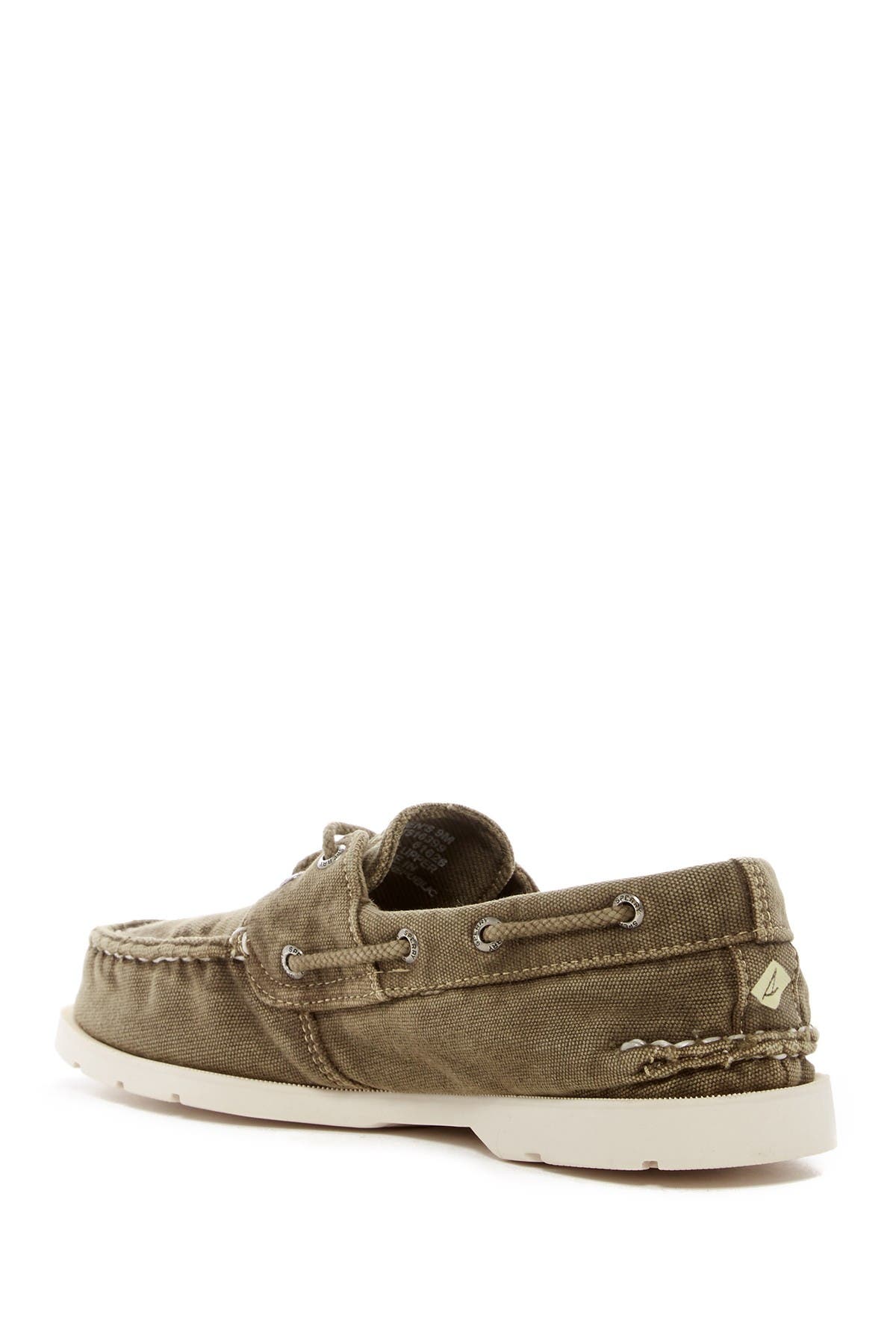 SPERRY TOP-SIDER<sup>®</sup> Leeward Washed Canvas Boat Shoe, Alternate, color, 