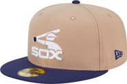 New Era Men's New Era Khaki Chicago White Sox 59FIFTY Fitted Hat