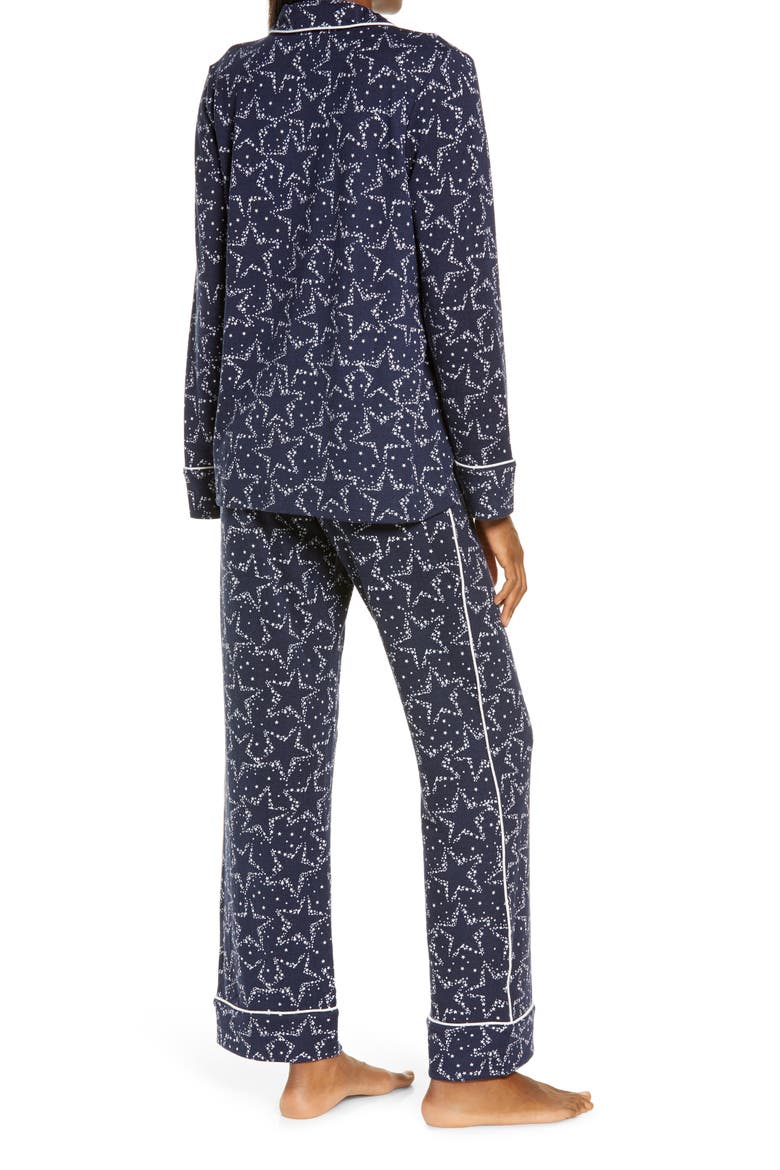 Pillow Soft Pajamas, Alternate, color, FESTIVE SKY- NAVY BLAZER