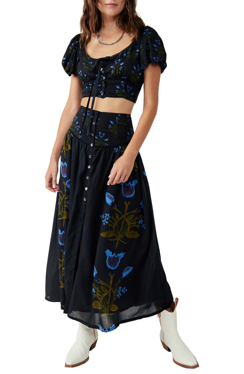 Free People Easy to Love Floral Two-Piece Maxi Dress, Main, color,