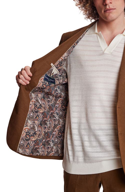 Paisley & Gray Dover Slim Fit Sport Coat In Brown