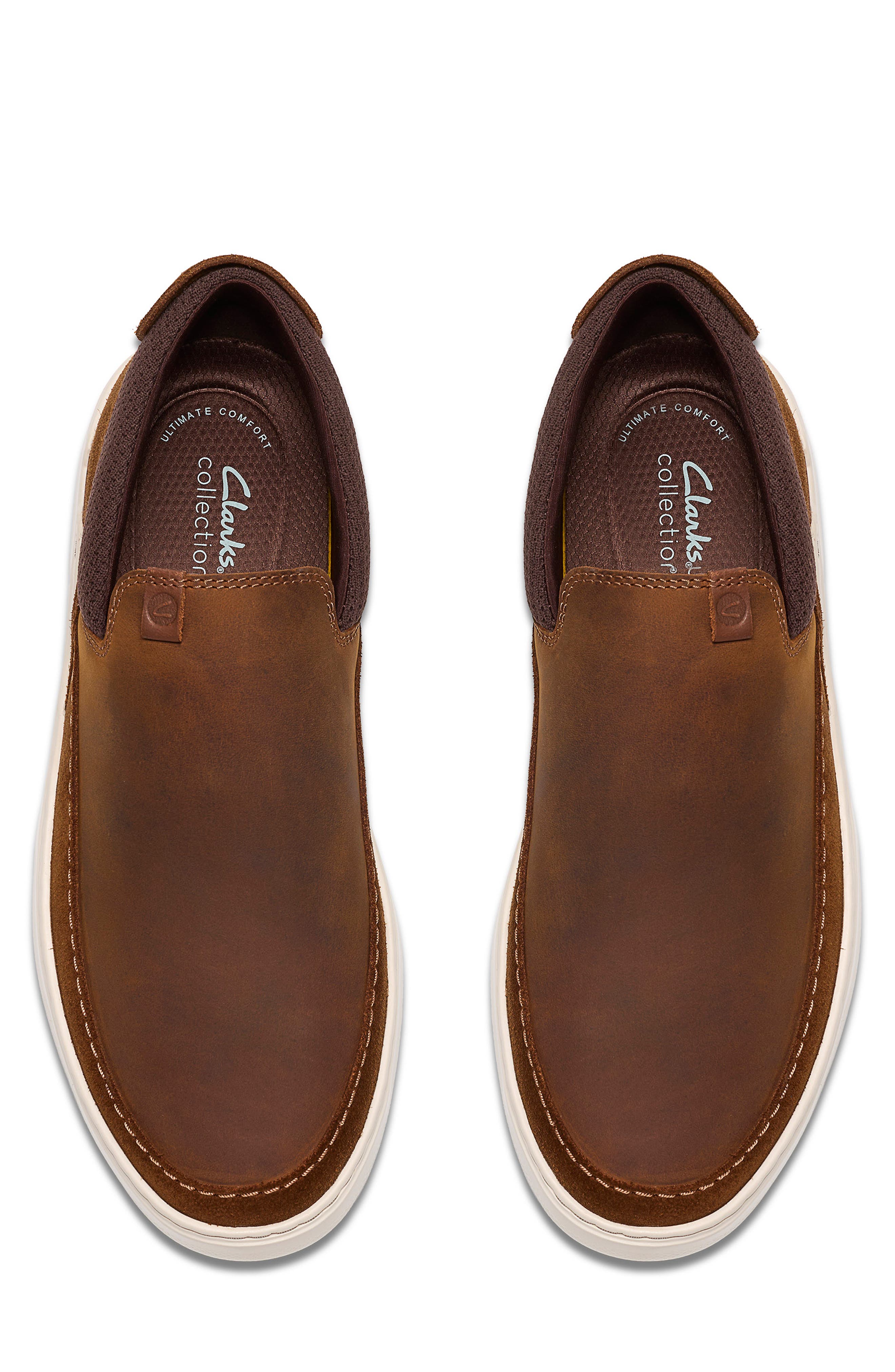 Clarks<sup>®</sup> Flexwell Step Slip-On Sneaker, Alternate, color, Beeswax