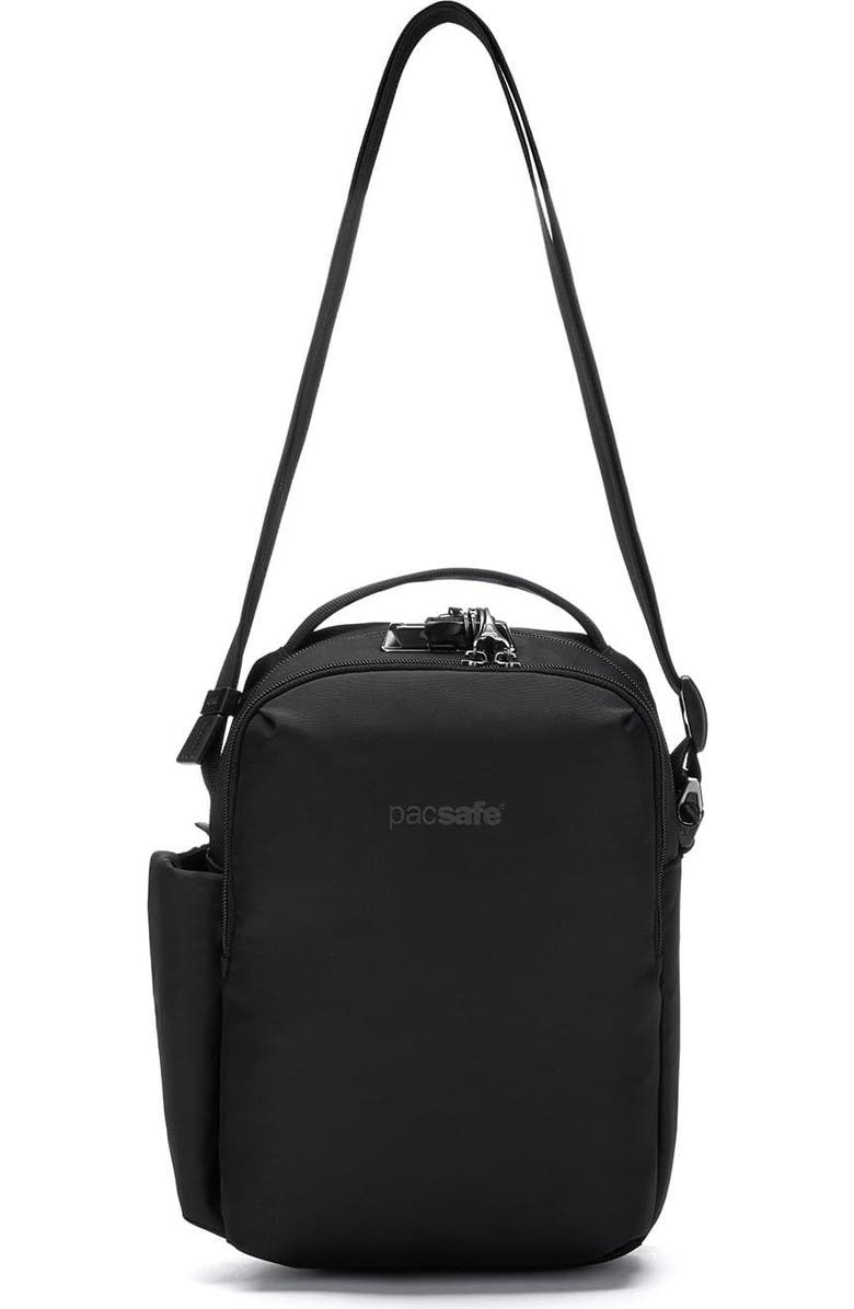 PACSAFE V Tour Crossbody, Main, color, Jet Black